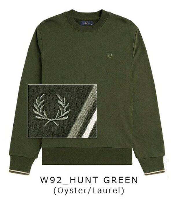 楽天市場】25年春夏新作 FRED PERRY/フレッドペリー コットン クルー 