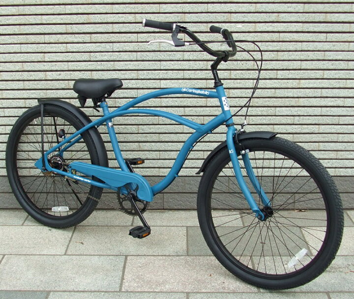 楽天市場】a.n.design works自転車 26インチ ビーチクルーザー  