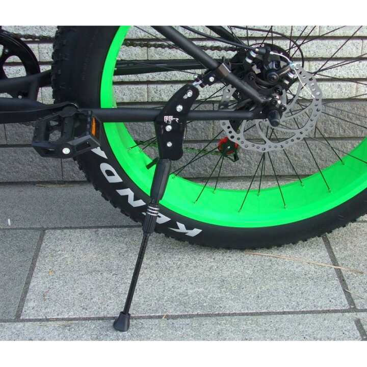 楽天市場 ファットバイクスタンド Fatbikeスタンド 26 29インチ対応 中央のサイズ調整機構を回すだけで簡単に長さ調整が可能 94 ジャックポット湘南 ジャックポット湘南