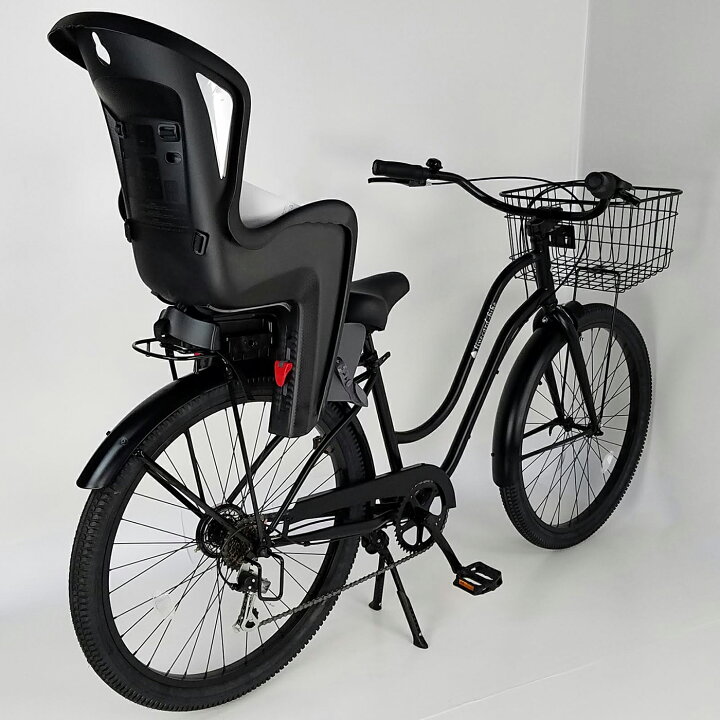 楽天市場 ２月中旬入荷予約 チャイルドシート11色 子供乗せｂｉｌｂｙビルビーチャイルドシート付き26インチ 変速 Black Swanブラックスワン6sp ビーチクルーザー変速 ビーチクルーザーカスタムオシャレ自転車ｂｍｘファットバイク専門店ジャックポット湘南