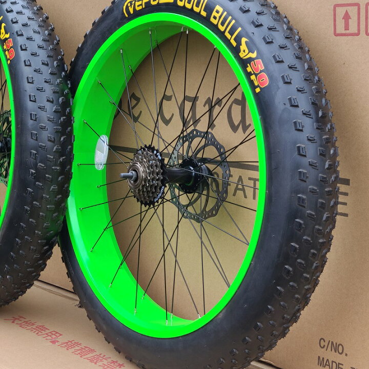 楽天市場】ファットバイクタイヤ 26インチ＊4インチ タイヤ1本 