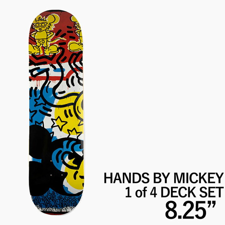 楽天市場】【スケボー デッキ】DIAMOND X KEITH HARING HANDS BY 