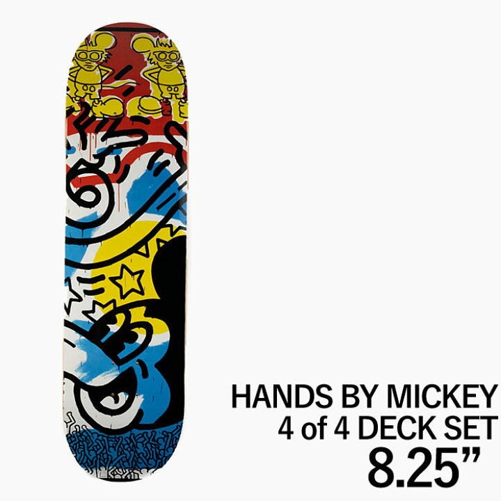 楽天市場】【スケボー デッキ】DIAMOND X KEITH HARING HANDS BY  