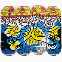 楽天市場】keith haring スケボーの通販
