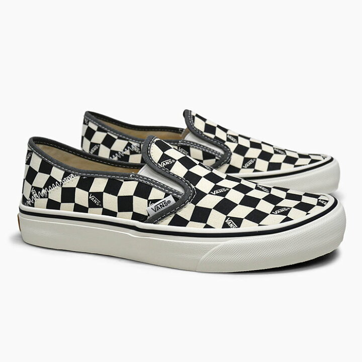 楽天市場 バンズ スリッポン Vn0a4bx81kp Vans Slip On Vr3 Sf 新作 サステナブル ヴァンズ スニーカー メンズ レディース チェッカーボード柄 キャンバス Us企画 セレクトショップ Jackpot Store