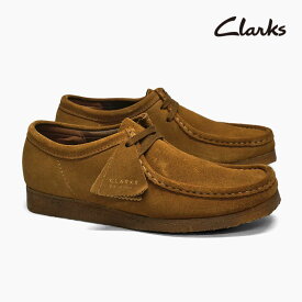 クラークス ワラビー メンズ CLARKS WALLABEE COLA 26155518 スエード ブラウン 茶色 ブーツ スニーカー