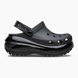 【毎日発送】クロックス メガクラッシュ クロッグ CROCS MEGA CRASH CLOG BLACK 207988 001[サンダル メンズ レディース 黒 サボ 軽量]