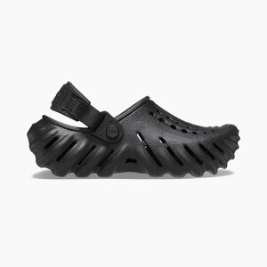 yzNbNX T_ LbY GR[NbO CROCS KIDS ECHO CLOG BLACK 208190 001 {[CY K[Y  T| y