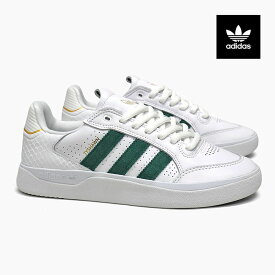 【アディダス スケシュー】ADIDAS SKATEBOARDING TYSHAWN LOW GY6954[アディダススケートボーディング タイショーン ローカット][白緑 レザー メンズ スニーカー シューズ]