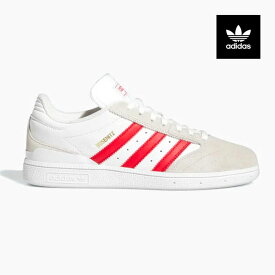 アディダス ブセニッツ ADIDAS SKATEBOARDING BUSENITZ HQ2030 アディダススケートボーディング メンズ スケシュー スニーカー 白赤 SB