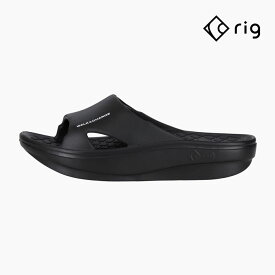 RIG リカバリーサンダル RIG SLIDE 2.0 BLACK RG0013[リグ スライド 黒][メンズ レディース サンダル 新作]
