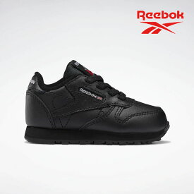 リーボック キッズ スニーカー クラシック レザー 黒 REEBOK CLASSIC LEATHER 100001399 ローカット