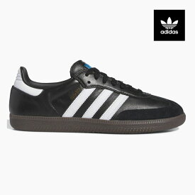 【1世帯1点限り】【毎日発送】アディダス サンバ レディース メンズ スニーカー ADIDAS SKATEBOARDING SAMBA ADV IE3100 黒白ガムソール レザー スエード ローカット スケートボード ADIDAS SB