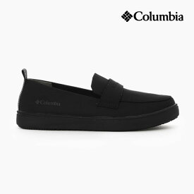 【毎日発送】コロンビア 防水スニーカー レディース ローファー COLUMBIA MYLEAGE RAIN WATERPROOF LOAFERS YL1397 010 マイレージ レイン ウォータープルーフ 黒 オールブラック