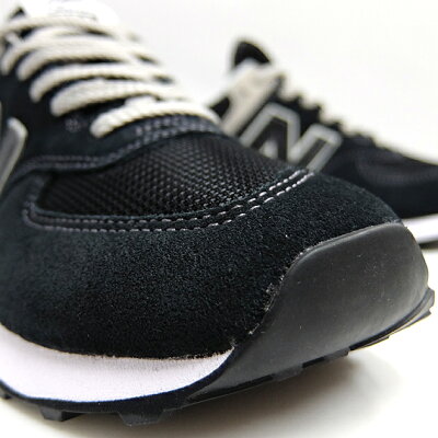ニューバランス574NEWBALANCEML574BLACKメンズレディーススニーカーML574EGKスエードブラック黒M574