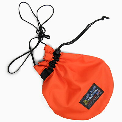 タフトラベラーパースTOUGHTRAVELERPURSETO050018巾着袋サコッシュミニポーチショルダーバッグメッシュバッグブラックオレンジグリーンパープル黒橙緑紫ストラップストリート自転車アウトドアライブ野外フェス
