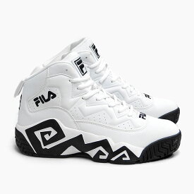 【毎日発送】FILA MB FHE102 0001 フィラ マッシュバーン ブラック スニーカー メンズ レディース NBA シグネチャーモデル 白 厚底 靴
