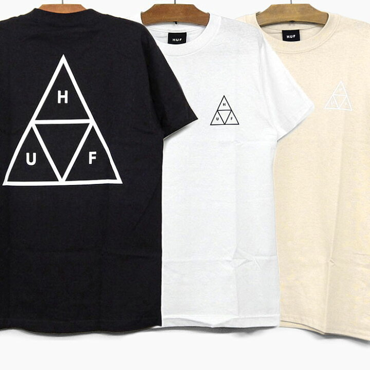 [ハフ] Tシャツ ESSENTIALS TT S/S TEE トリプルトライアングル メンズ [並行輸入品] ハフ] Tシャツ ESSENTIALS TT S/S TEE トリプルトライアングル メンズ [並行輸入品] HUF ハフ ESSENTIALS TT  S/S TEE トリプル トライアングル Ｔシャツ 半袖 シンプル 定番 ロゴ メンズ ユニセックス ストリート スケート ブランド :  FAITHSTORE - 通販 - [