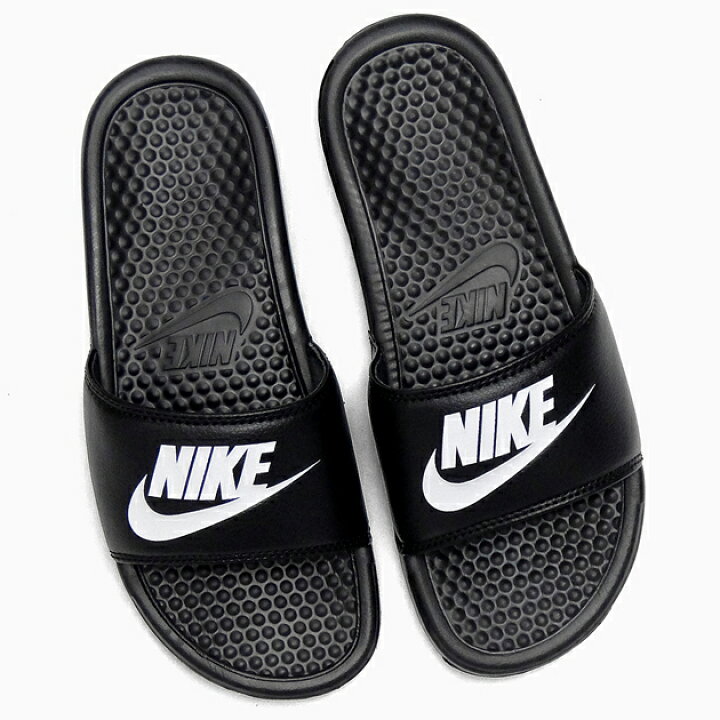 楽天市場 並行輸入品 Nike Benassi Jdi 3430 ナイキ ベナッシ サンダル メンズ レデイース シャワーサンダル 黒 白 セレクトショップ Jackpot Store