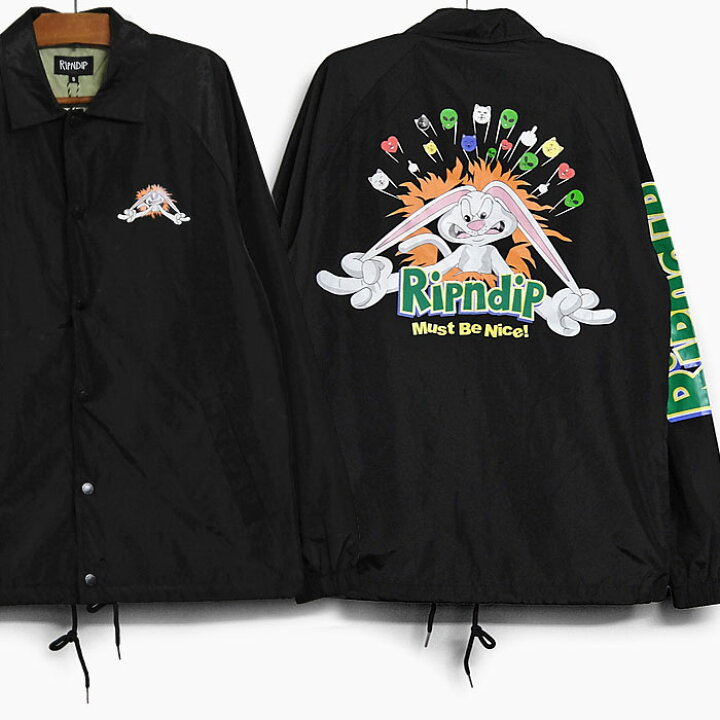 楽天市場】【30%OFF/並行輸入品】RIPNDIP SILLY NERM COACH JACKET 