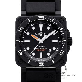 ベル&ロス BELL&ROSS BR03-92 ダイバー ブラックマット BR0392-D-BL-CE/SRB 新品 時計 メンズ