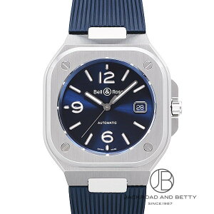 �x��&���X BELL&ROSS BR05 �u���[�X�e�B�[�� BR05A-BLU-ST/SRB �V�i ���v �����Y