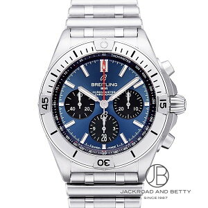 �u���C�g�����O BREITLING �N���m�}�b�g B01 42 AB0134101C1A1 �V�i ���v �����Y
