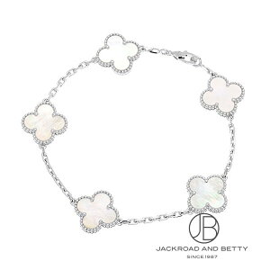 ���@���N���[�t&�A�[�y�� VAN CLEEF&ARPELS ���B���e�[�W �A���n���u�� �u���X���b�g 5���`�[�t VCARF48400 �V�i �W���G���[ �u�����h�W���G���[