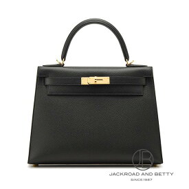 エルメス HERMES ケリー28 外縫い ノワール ブラック 黒 H042319CC89 新品 バッグ/財布/小物