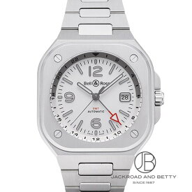 ベル&ロス BELL&ROSS BR05 GMT ホワイト BR05G-SI-ST/SST 新品 時計 メンズ