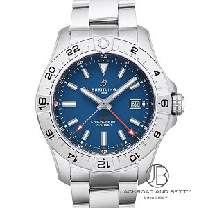 �u���C�g�����O BREITLING �A�x���W���[ �I�[�g�}�e�B�b�N GMT 44 A32320101C1A1 �V�i ���v �����Y