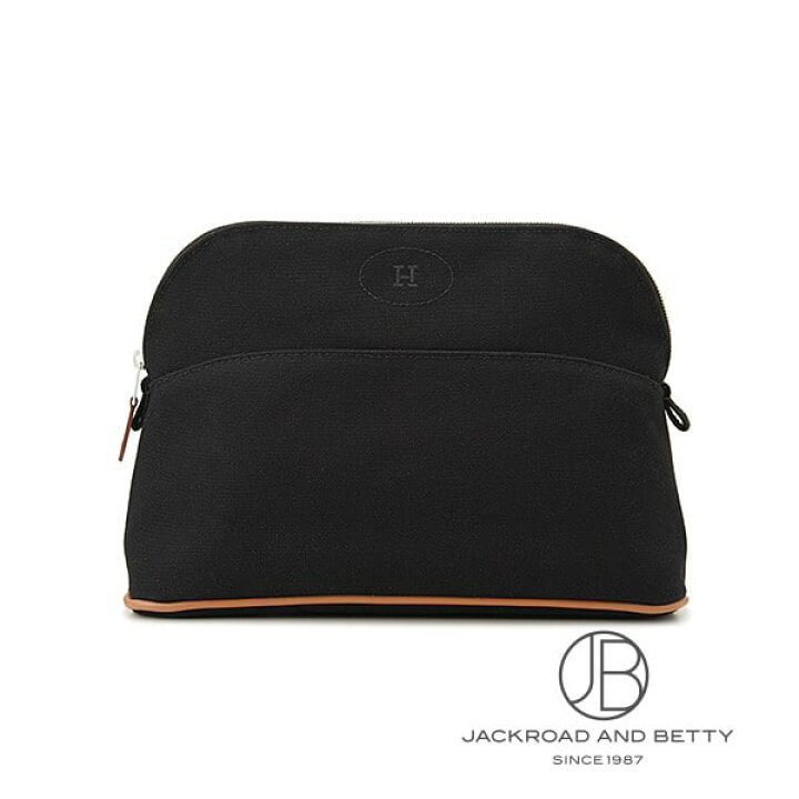 楽天市場】エルメス HERMES ボリード ポーチ MM ノワール ブラック 黒  