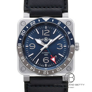 �x��&���X BELL&ROSS BR03-93 GMT �u���[ BR0393-BLU-ST/SCA �V�i ���v �����Y