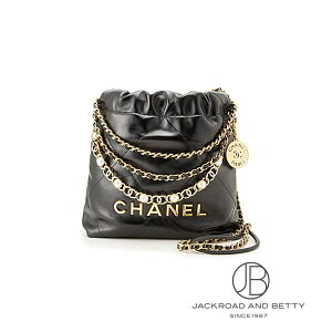 �V���l�� CHANEL CHANEL 22 �~�j �n���h�o�b�N �u���b�N �� AS3980 B17401 94305 �V�i �o�b�O/���z/����