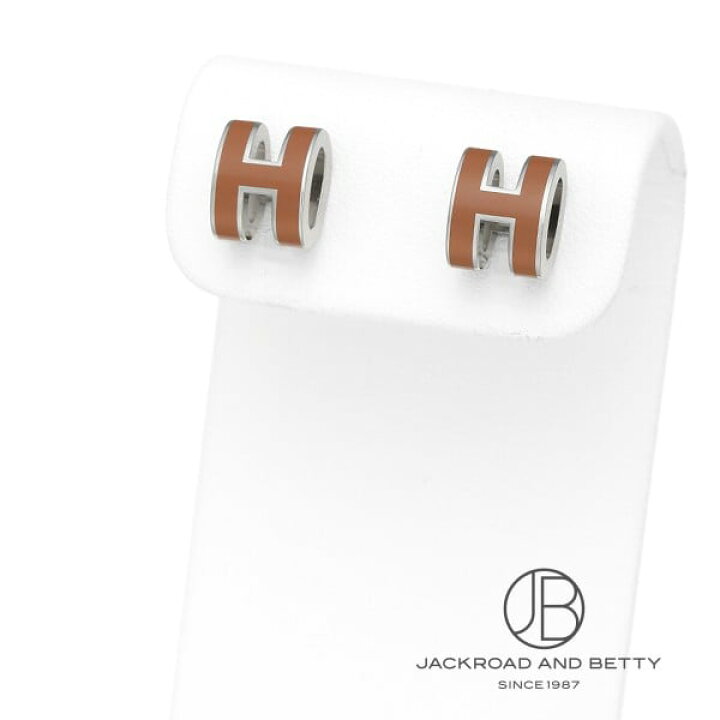 楽天市場】エルメス HERMES ポップH ミニ ピアス ニューゴールド  