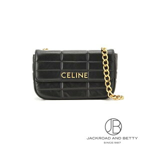 �Z���[�k CELINE �`�F�[�� �}�g���b�Z ���m�N���[�� �V�����_�[�o�b�O �u���b�N �� 111273EPZ.38NO �V�i �o�b�O/���z/����