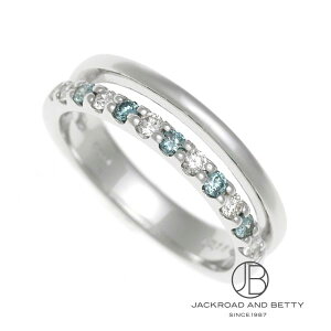 ノーブランド NO BRAND PT900 ハーフエタニティ ダイヤモンド ピンキーリング 新品 ジュエリー ブランドジュエリー