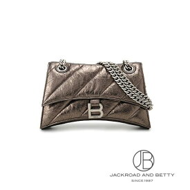 バレンシアガ BALENCIAGA クラッシュ チェーン バッグ スモール ブロンズ ブラウン 716351210IW2564 新品 バッグ/財布/小物