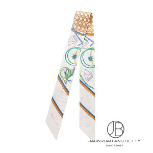 エルメス HERMES ツイリー 折畳み式幌の馬車 ブラン ホワイト 白 H063156S 14 新品 バッグ/財布/小物