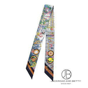 エルメス HERMES ツイリー ポニー・ピット・ストップ ブルー 青 H064207S 06 新品 バッグ/財布/小物