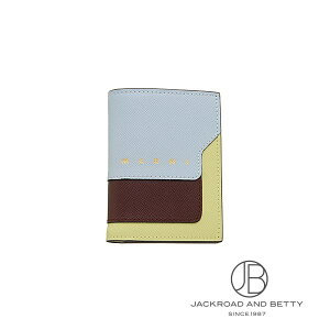 �}���j MARNI �u���[ �u���E�� �O���[�� �T�t�B�A�[�m���U�[����܂�E�H���b�g PFMOQ14U28LV520ZO996 �V�i �o�b�O/���z/����