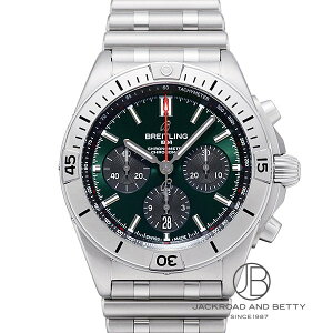 �u���C�g�����O BREITLING �N���m�}�b�g B01 42 AB0134101L2A1 �V�i ���v �����Y