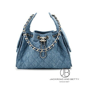�V���l�� CHANEL CHANEL 25 �X���[�� �n���h�o�b�O �f�j�� �u���[ AS5293 B24748 U9397 �V�i �o�b�O/���z/����