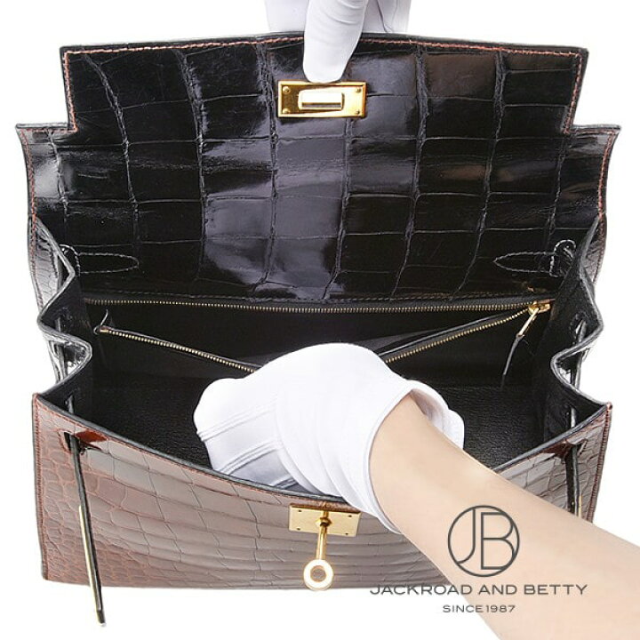 楽天市場】エルメス HERMES ケリー28 外縫い トリコロール  