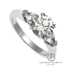ハリー・ウィンストン HARRY WINSTON ラウンド ソリティア リング RGDPRD010PS 中古 ジュエリー ブランドジュエリー
