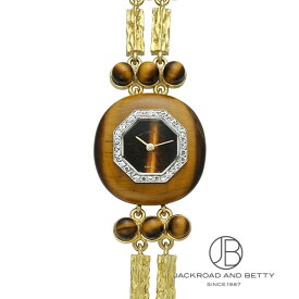 ヴァンクリーフ&アーペル VAN CLEEF&ARPELS タイガーアイ　ウォッチ ヴィンテージ 時計 レディース