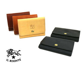 イルビゾンテ 財布 正規品 IL BISONTE 二つ折り メンズ レディース 本革 レザー ミドルグレー ブラウン ダークブラウン おしゃれ かわいい 売れ筋アイテム ・5432300240-0062601(メンズ)(レディース)(1F)(小物)