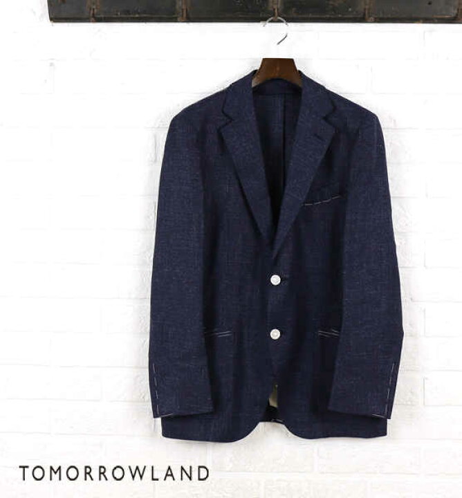 楽天市場】トゥモローランド TOMORROWLAND シルクリネン混ウール  
