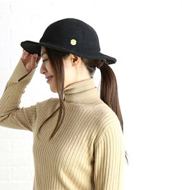 ベッロ/ベロー BELLO ウール混 メダル付き ハット 帽子 WOOL BALL HAT outlet ・BC-174-3751702(レディース)(1F)(last_1)