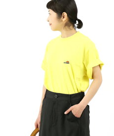 【4/24 20時からポイント10倍】エレッセ ellesse 半袖 クルーネックTシャツ ロゴTシャツ S/S Clorful Logo Tee・EH10100-0122001(レディース)